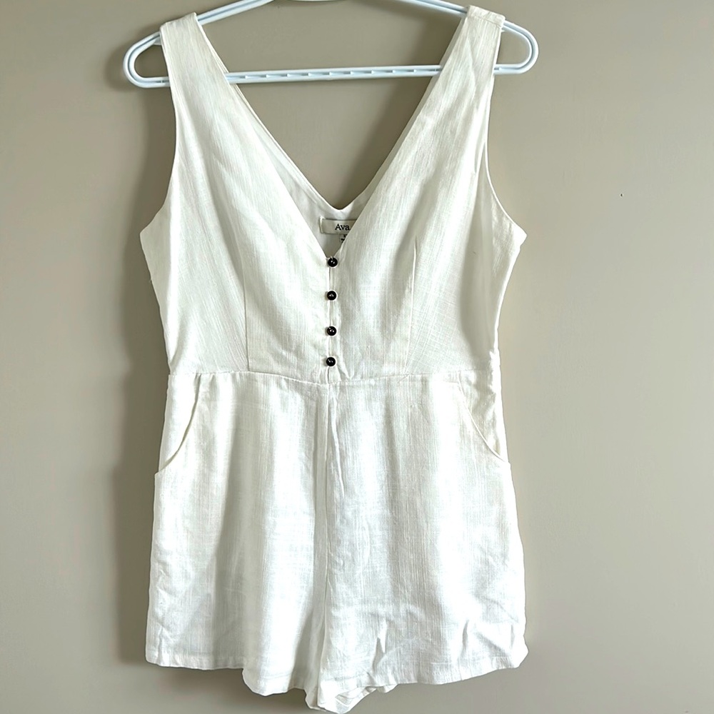 Linen Jumpsuit with Pockets! *bought in AUSTRALIA!